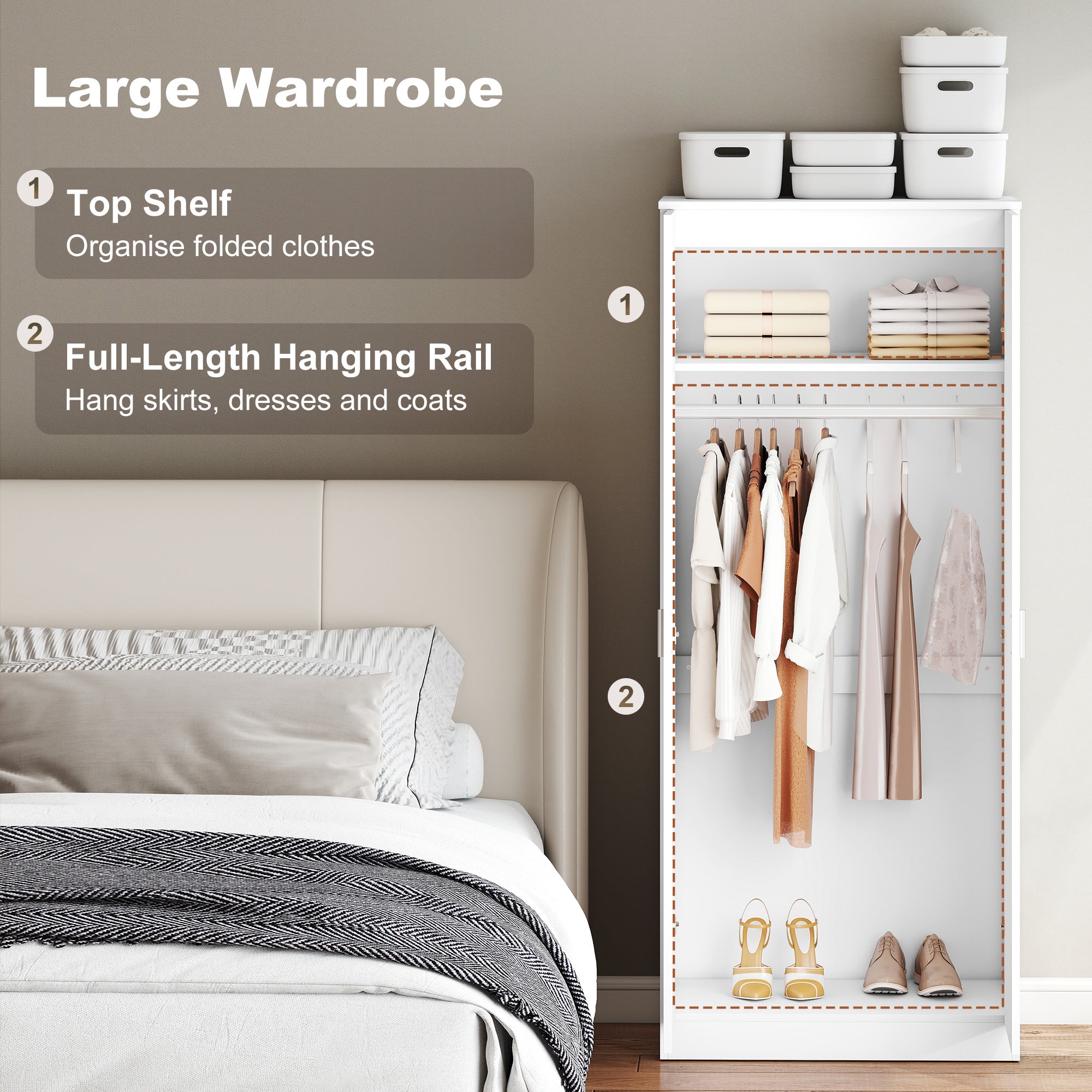 Alarè Gloss Bedroom Furniture Set