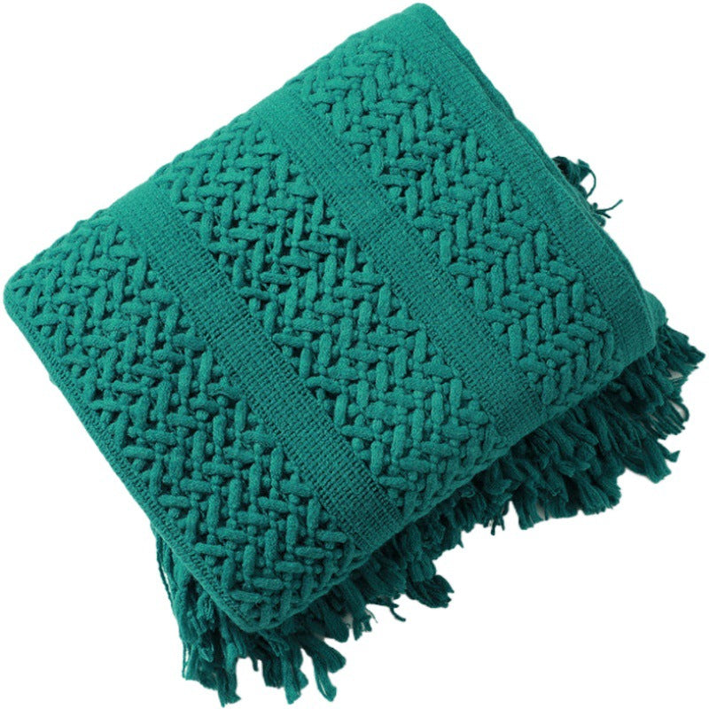The Solenne Knit Throw