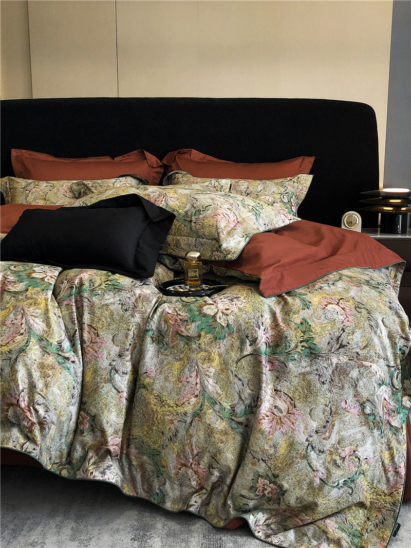 Botanical Luxe Cotton Quilt Cover Set