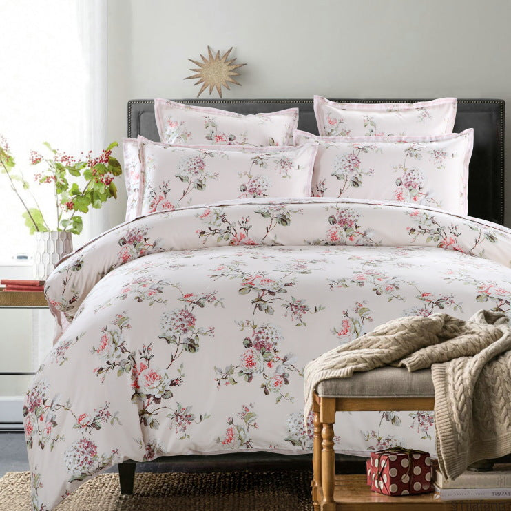 Botanical Heirloom Cotton Quilt Cover Set