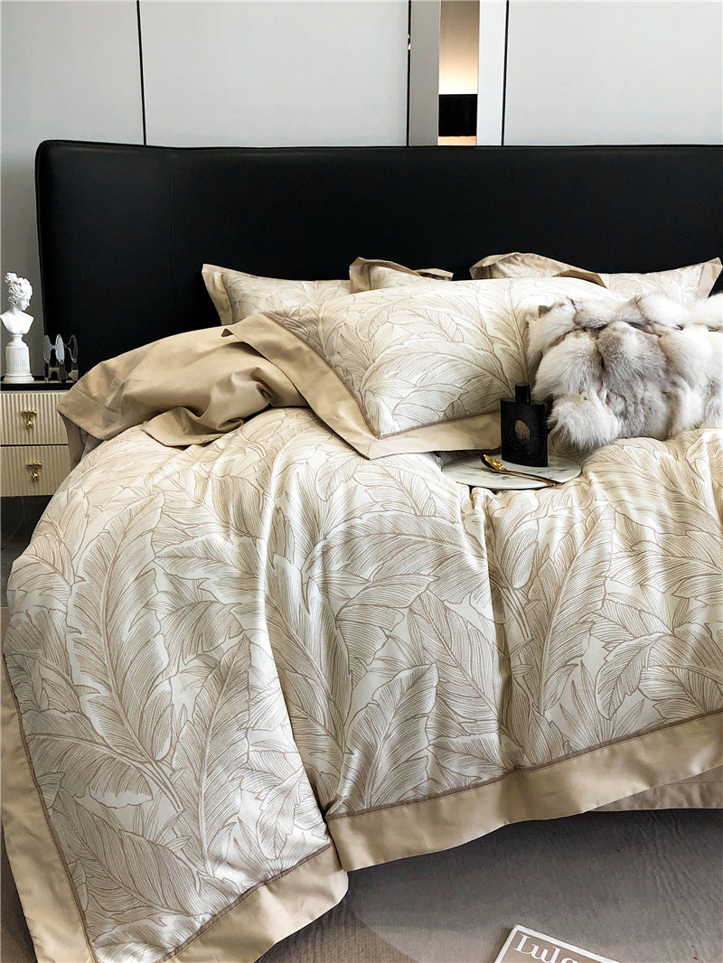 Botanical Luxe Cotton Quilt Cover Set