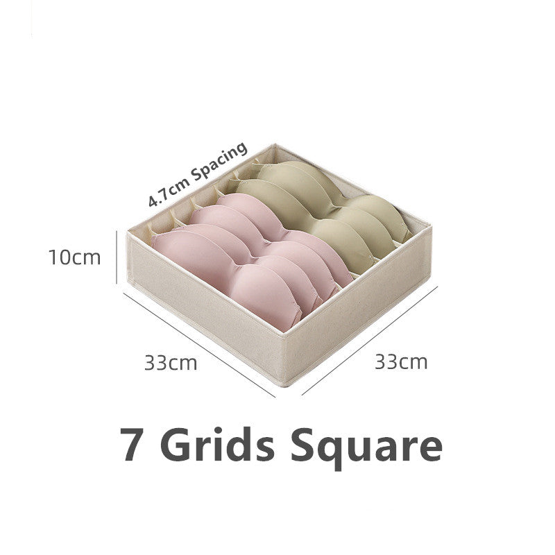 The Linen Grid Storage Box