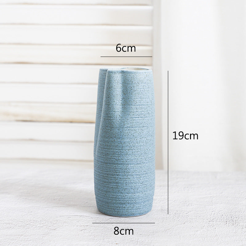 The Azure Ceramic Vase