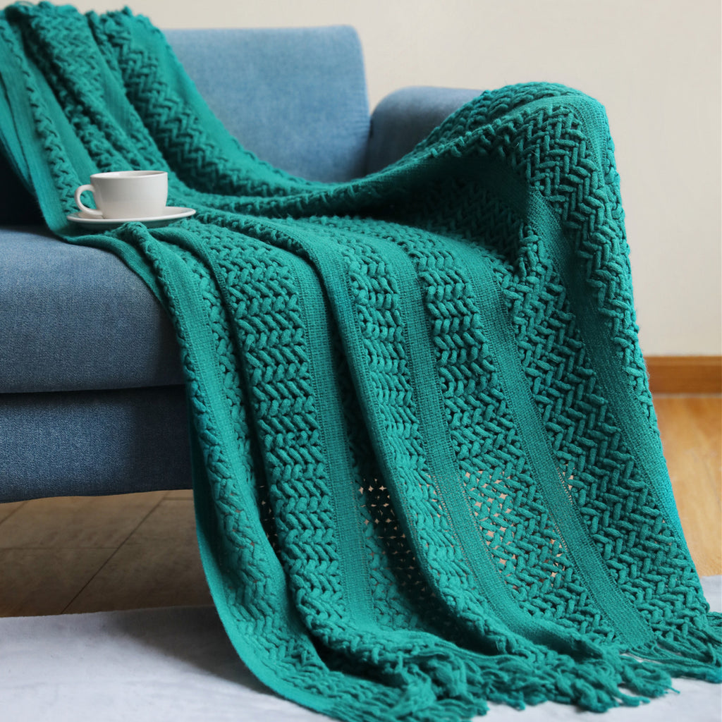 The Solenne Knit Throw