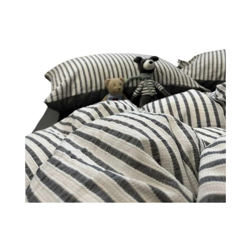 The Hanok Stripe Bedding Set