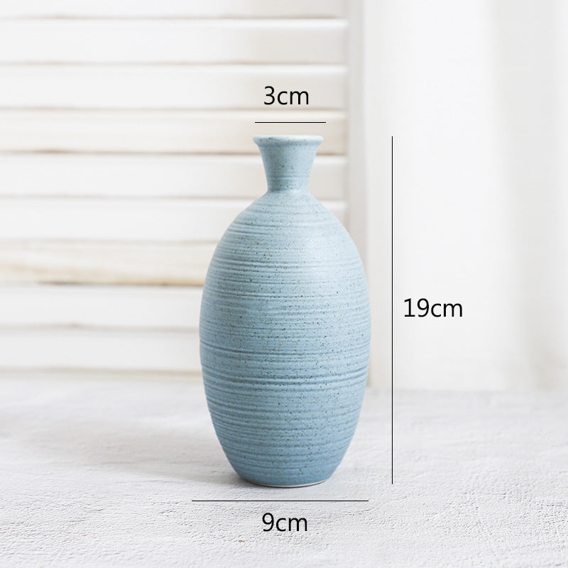 The Azure Ceramic Vase