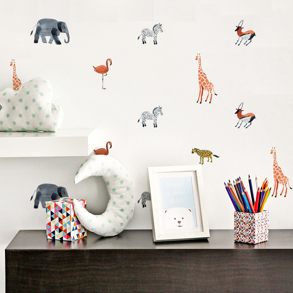 Safari Friends Wall Stickers