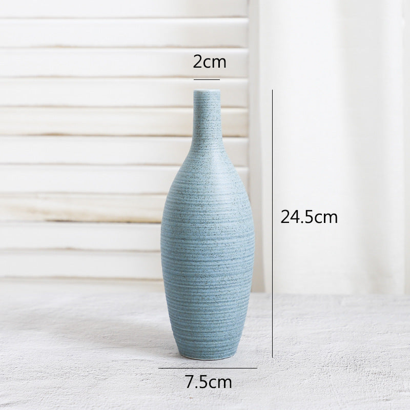 The Azure Ceramic Vase