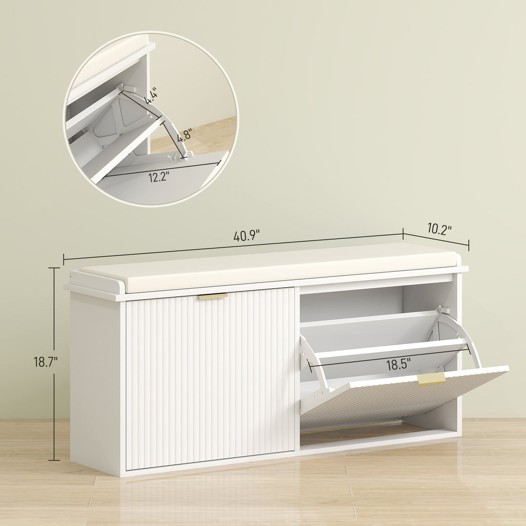 The Calvé Entryway Storage Bench