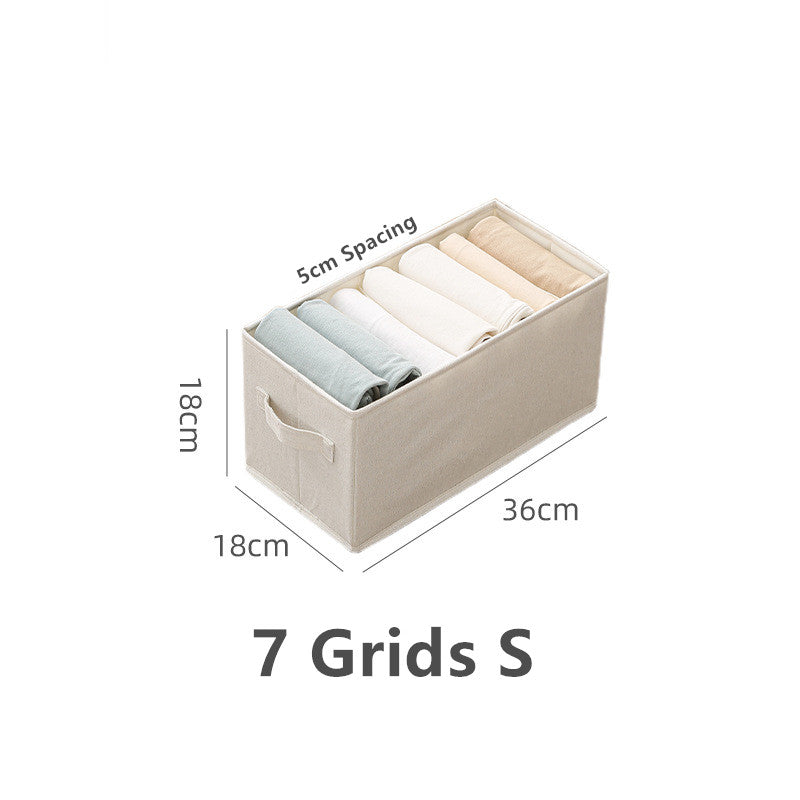 The Linen Grid Storage Box