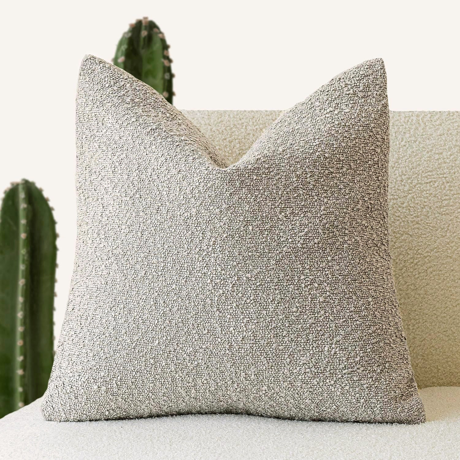 The Eirene Bouclé Cushion Cover