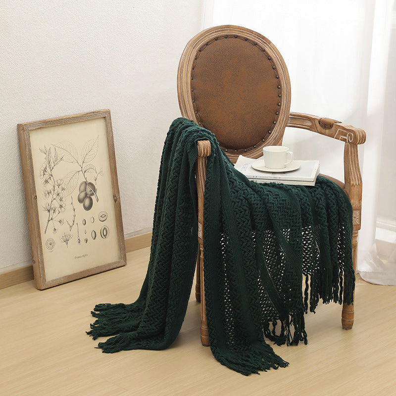The Solenne Knit Throw