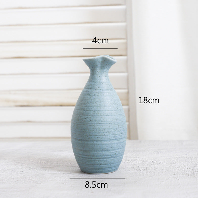 The Azure Ceramic Vase