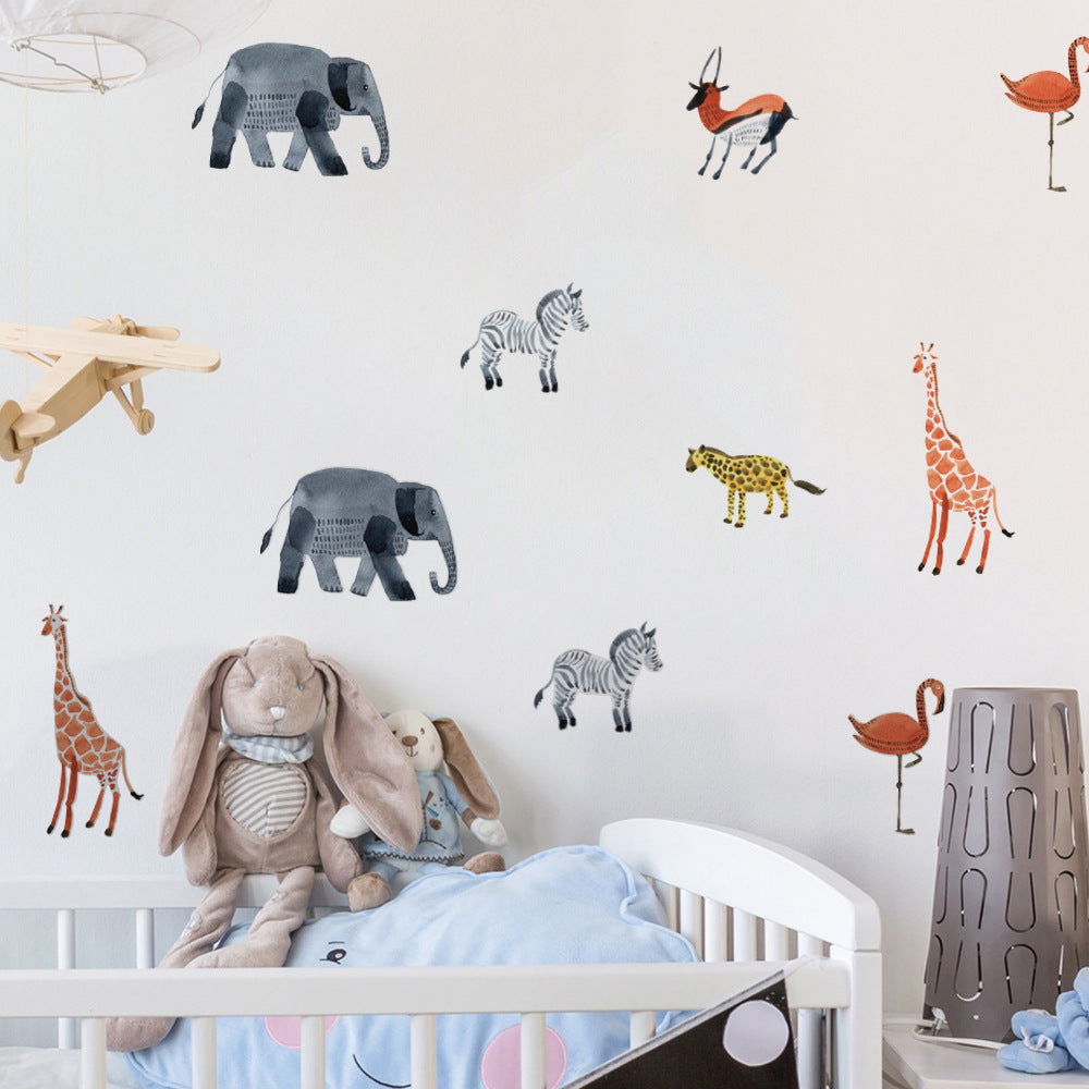 Safari Friends Wall Stickers