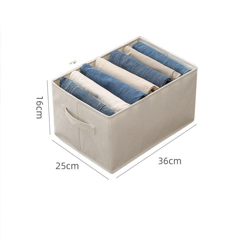 The Linen Grid Storage Box
