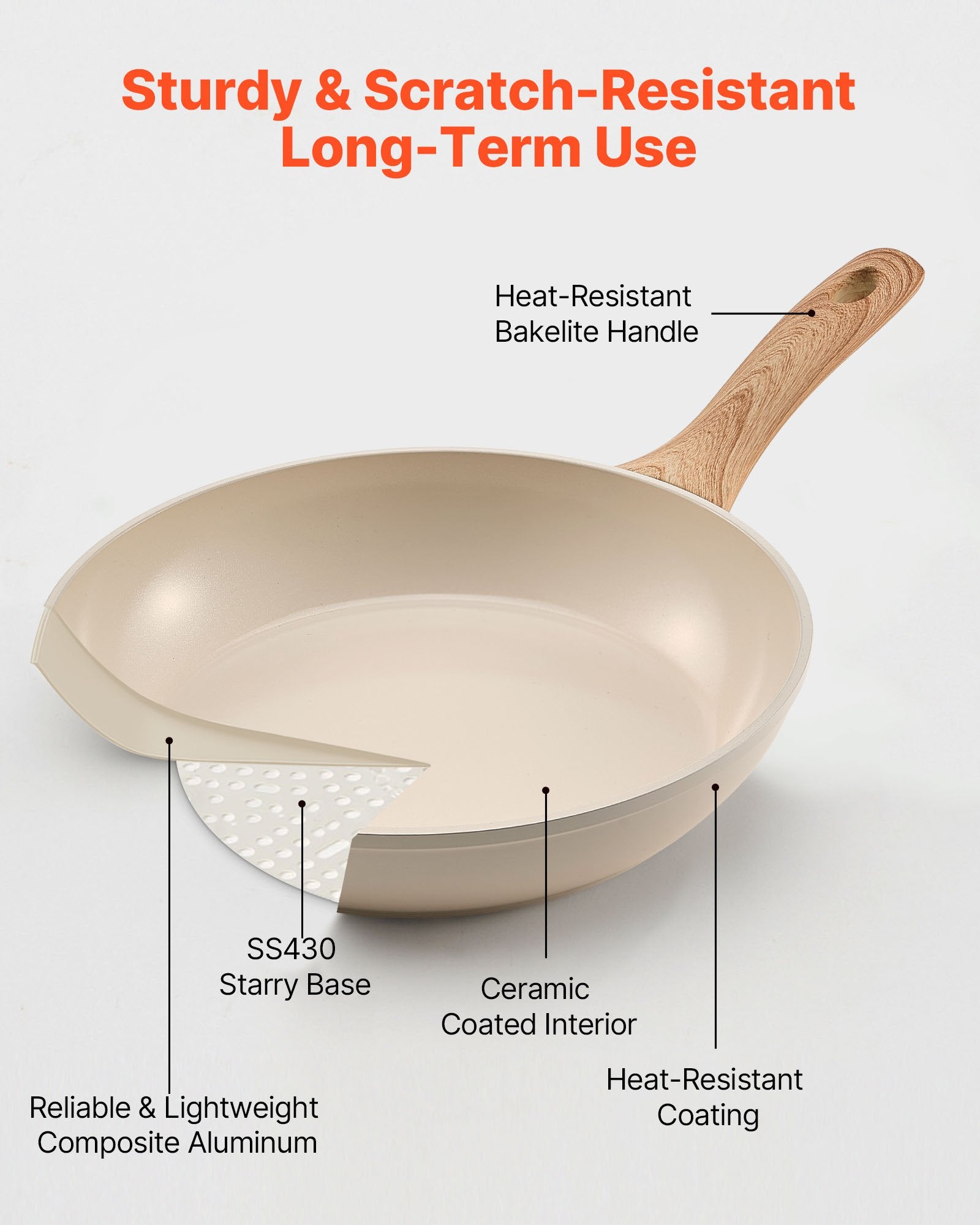 The LinenStone™ Ceramic Skillet Collection