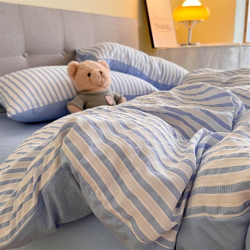 The Hanok Stripe Bedding Set