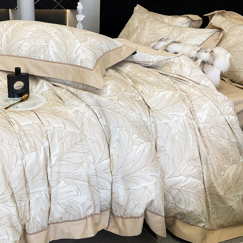 Botanical Luxe Cotton Quilt Cover Set