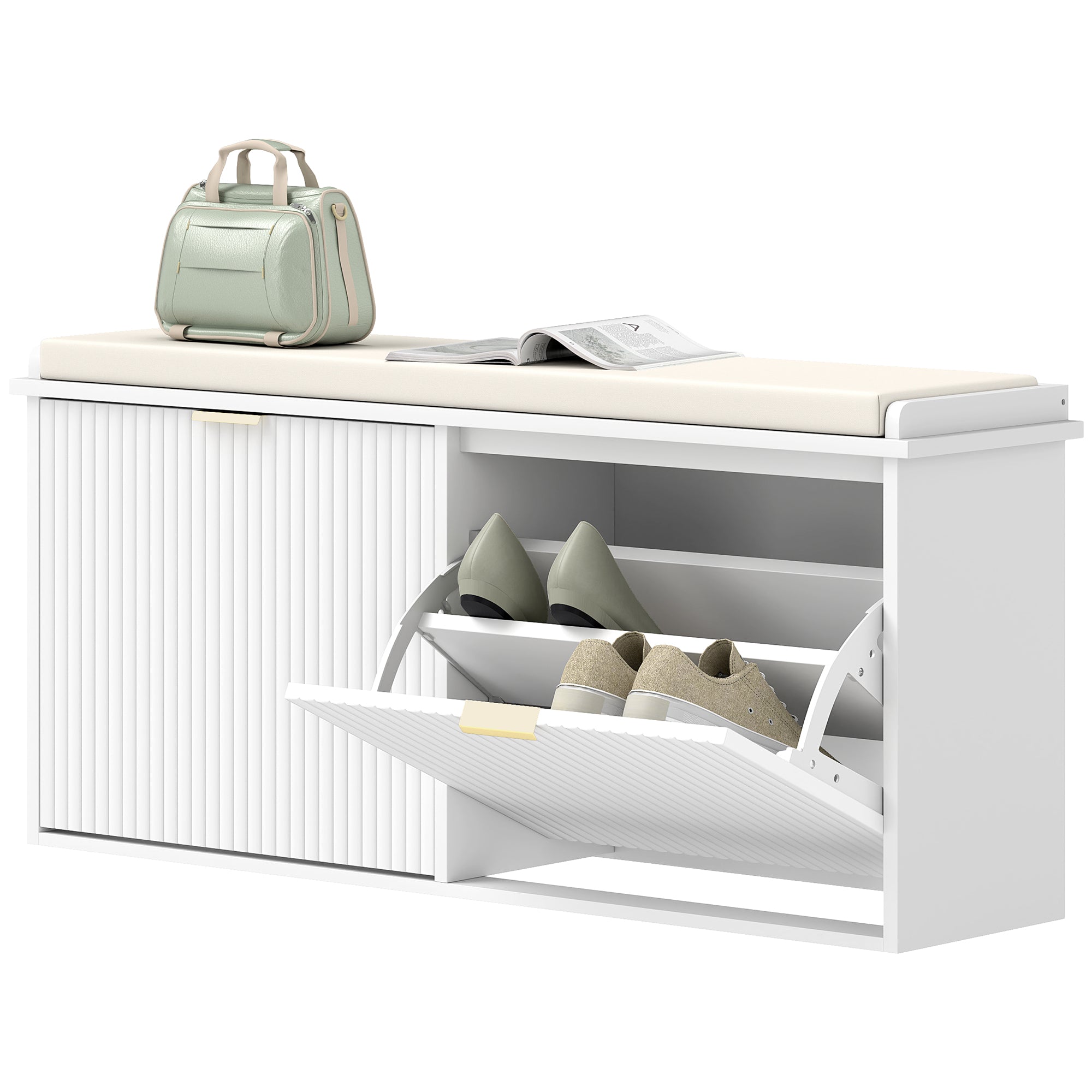 The Calvé Entryway Storage Bench
