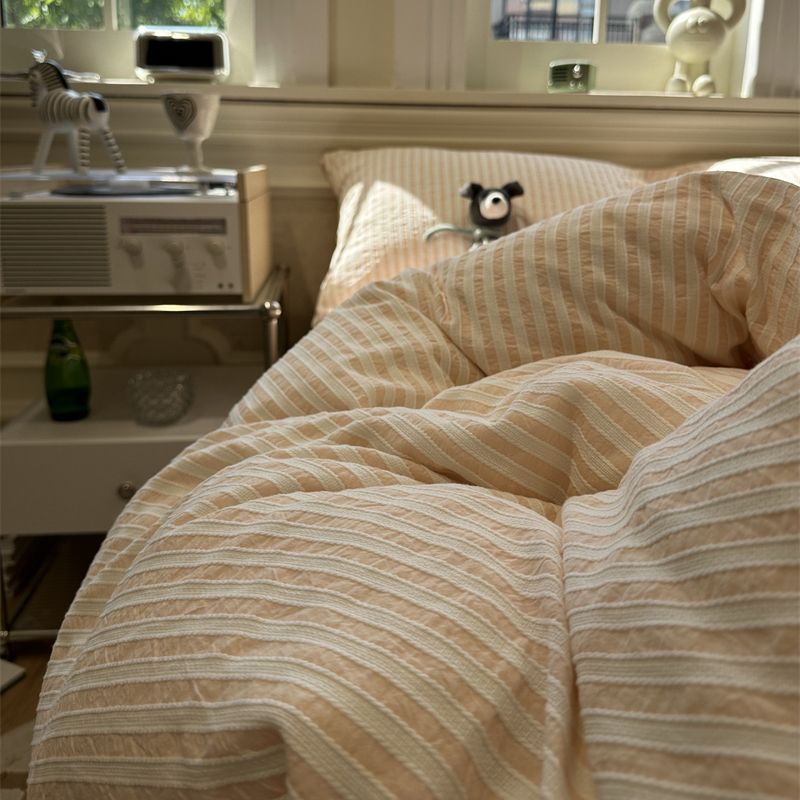 The Hanok Stripe Bedding Set
