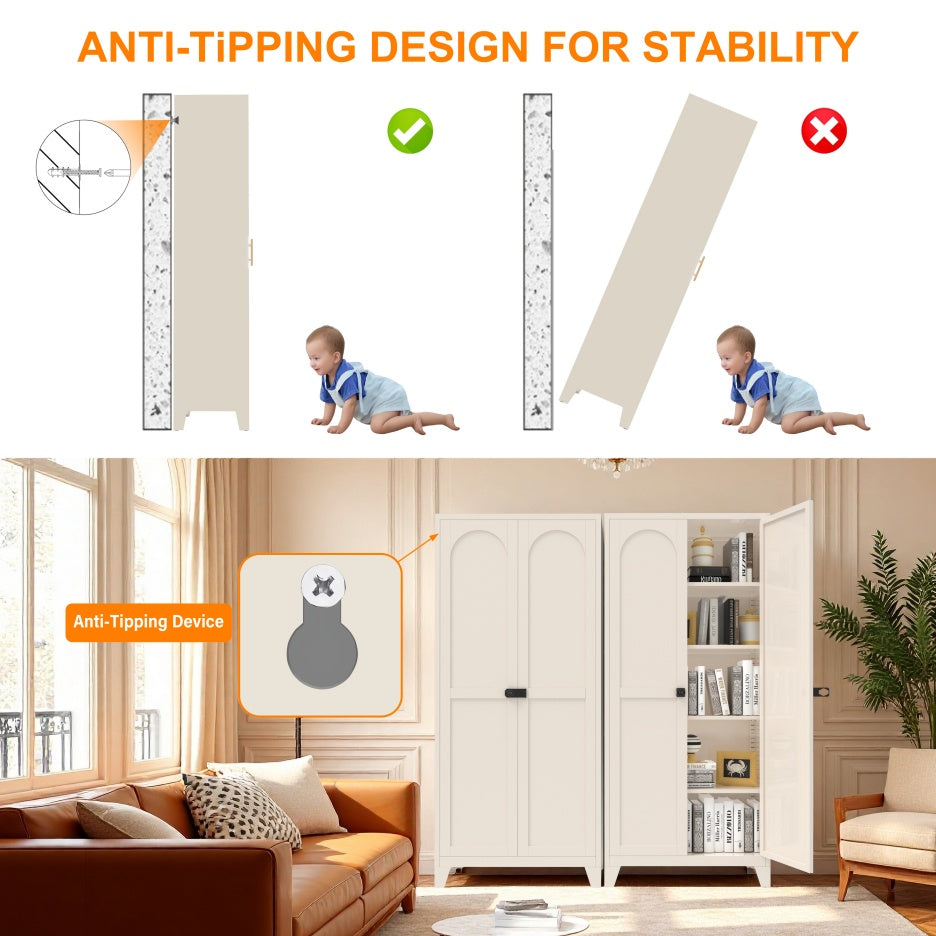 The Atelier Arched Cabinet