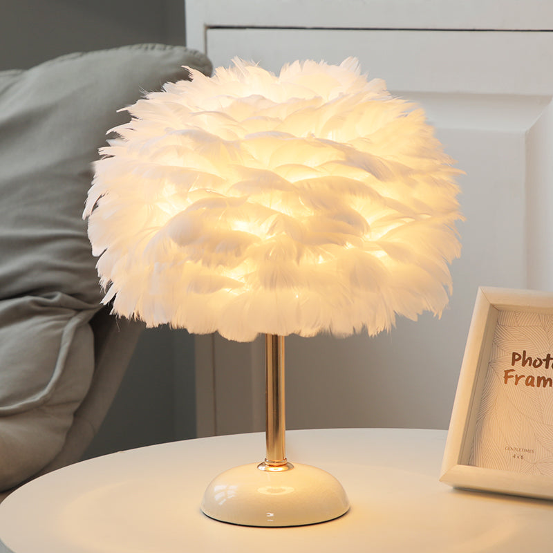 The Lumière Feather Lamp