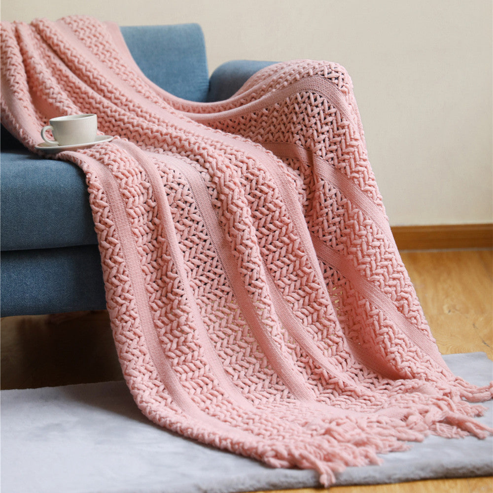 The Solenne Knit Throw